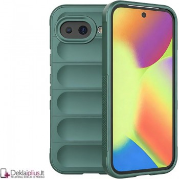 Magic Shield guminis dėklas - žalias (Google Pixel 10A)
